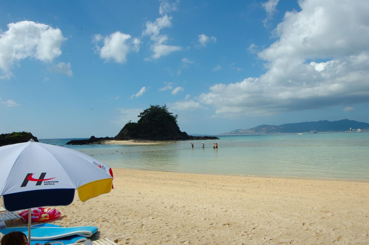 Okinawa Kariyushi Beach Resort Ocean Spa Onna Exteriör bild