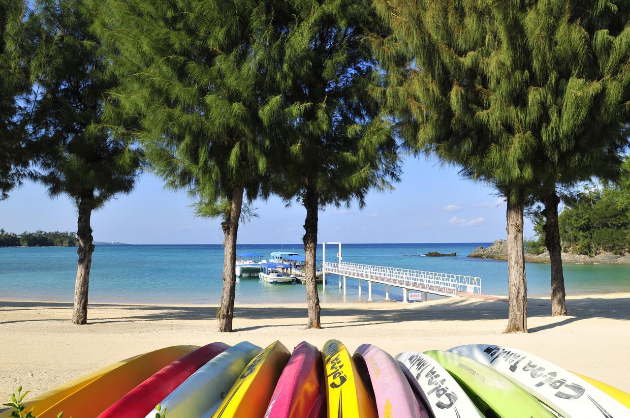 Okinawa Kariyushi Beach Resort Ocean Spa Onna Exteriör bild