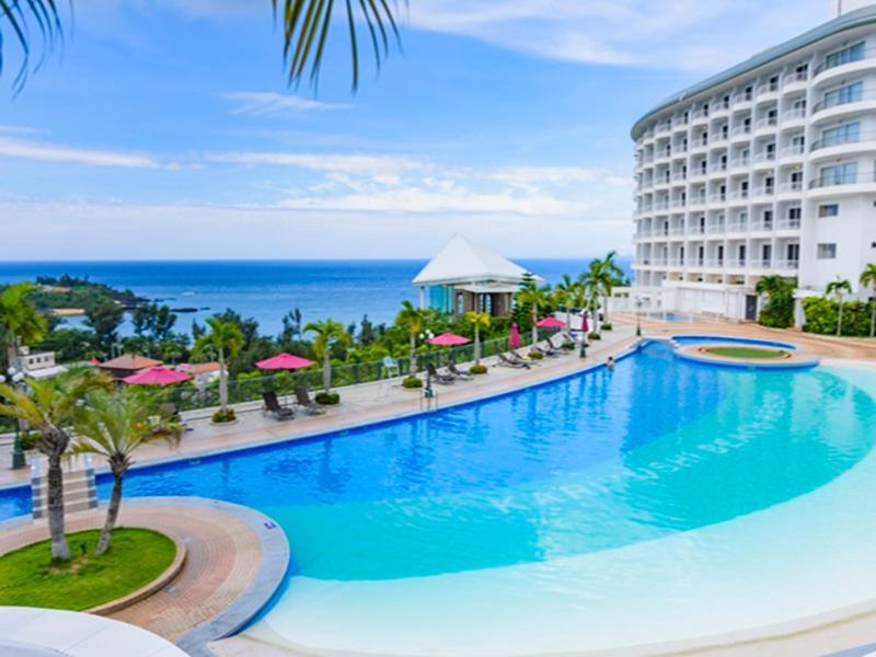 Okinawa Kariyushi Beach Resort Ocean Spa Onna Exteriör bild