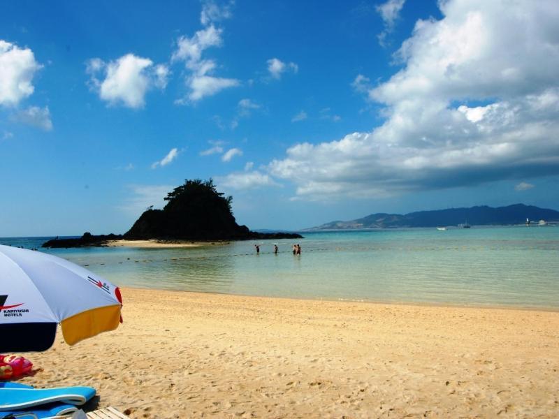 Okinawa Kariyushi Beach Resort Ocean Spa Onna Exteriör bild
